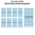 Replacement Sticky Pads for FlyTrapPro (9 Pack)